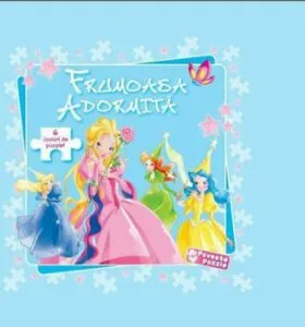 Frumoasa adormita. 6 jocuri de puzzle si poveste puzzle