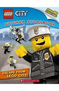 Lego City Sticker Storybook: Escape from Lego City de Wade Wallace