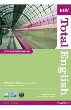 New Total English Pre-Intermediate Students' Book with Active Book Plus Vocabulary Trainer de Araminta Crace