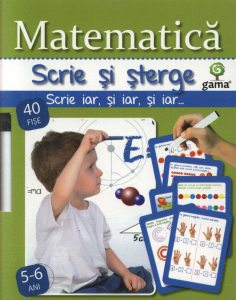 Scrie si sterge-Matematica 5-6 ani
