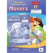 Succeed in Movers. 8 Practice Tests 2018 Format Student's with CD and key de Andrew Betsis