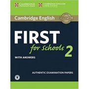 Cambridge English: First for Schools 2