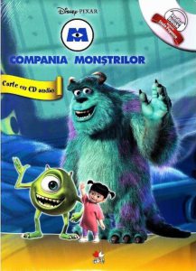 Compania Monstrilor. Carte cu CD audio