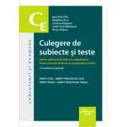 Culegere de subiecte si teste pentru admiterea la INM si in magistratura de Ioan-Paul Chis