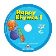 Curs limba engleza Happy Rhymes 1 DVD de Jenny Dooley