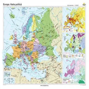 Europa. Harta politica