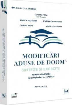 Modificari aduse de DOOM3 – sinteze si exercitii pentru admiterea in invatamantul superior de Hategan Bianca