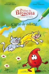 O inima de Broscuta. Carte de colorat, Vol. 2