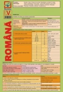 Pliant limba romana pentru clasa a 5-a