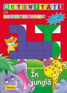 Activitati cu autocolante - In jungla