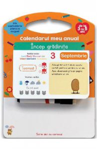 Calendarul meu anual. Incep gradinita