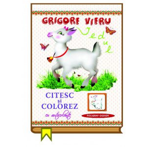 Citesc si colorez cu autocolante - Iedul
