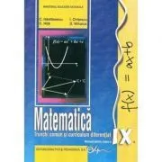 Matematica. Manual pentru clasa a 9-a de Constantin Nastasescu