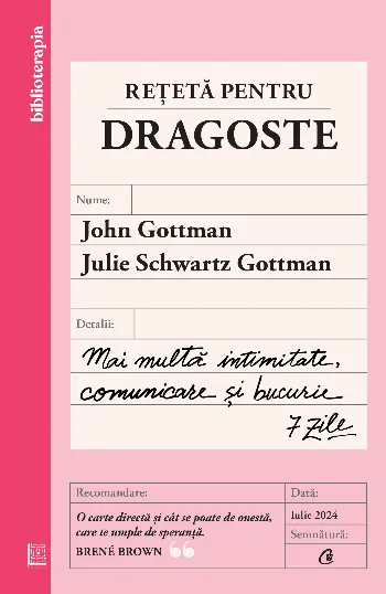 Rețetă pentru dragoste de John Gottman