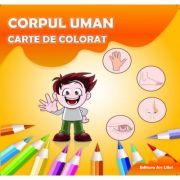 Carte de colorat. Corpul Uman