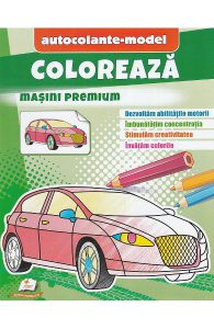 Coloreaza masini premium. Autocolante model
