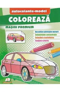 Coloreaza masini premium. Autocolante model