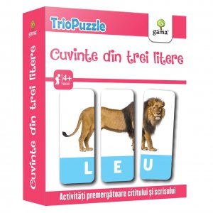 Cuvinte din trei litere. Triopuzzle.2020