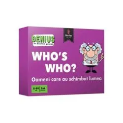 Genius. Joc de cultura generala. Who's who? Oameni care au schimbat lumea
