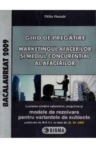 Bacalaureat 2009. Ghid de pregatire. Marketingul afacerilor si mediul concuretial al afacerilor de Otilia Huszar