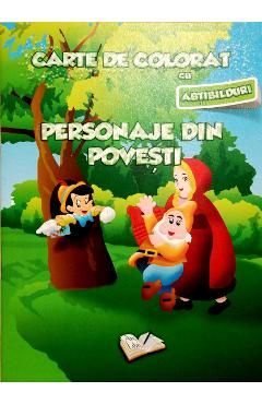 Carte de colorat cu abtibilduri