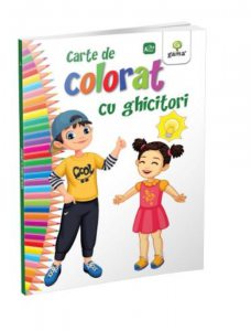 Carte de colorat cu ghicitori