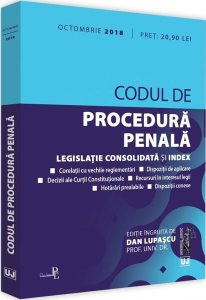 Codul de procedură penală (octombrie 2018)