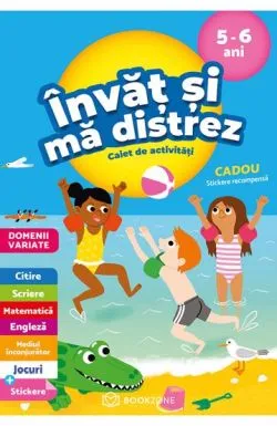Invat si ma distrez 5-6 ani de Christelle Chambon
