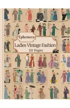 Ladies Vintage Fashion Ephemera de Tilly Douglas