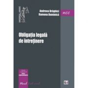 Obligatia legala de intretinere- Rodica Constantinovici, Andreea Draghici, Ramona Duminica