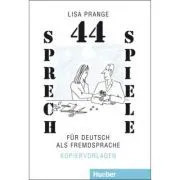 44 Sprechspiele fur DaF de Lisa Prange