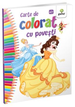 Carte de colorat cu povesti - Editia 2018