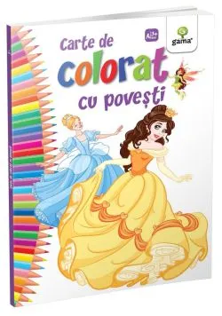 Carte de colorat cu povesti - Editia 2018