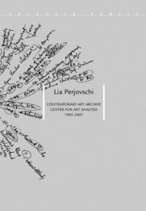 Contemporary Art Archive Center for Art Analysis 1985-2007