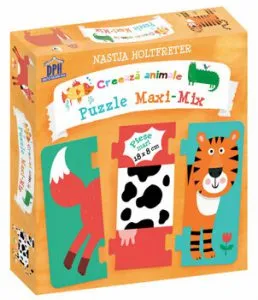Creeaza animale puzzle maxi - mix de Nastja Holtfreter
