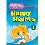 Curs limba engleza Happy Hearts 1 Software pentru tabla interactiva de Jenny Dooley