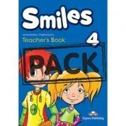 Curs limba engleza Smiles 4 Manualul Profesorului cu postere de Jenny Dooley