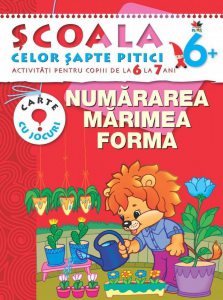 Numararea, marimea, forma. Activitati pentru copiii de la 6 la 7 ani - carte cu jocuri