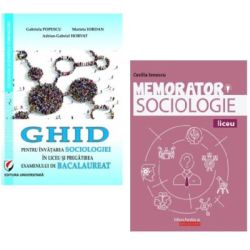 Pachet Sociologie pentru liceu si pregatirea examenului de bacalaureat: Ghid pentru invatare si Memorator