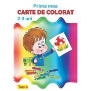 Prima mea carte de colorat, pentru copii de 2-3 ani