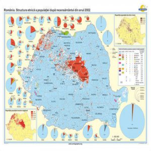 Romania. Structura etnica a populatiei dupa recensamantul din anul 2002