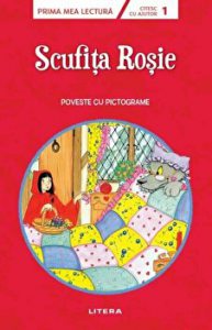 Scufita Rosie. Poveste cu pictograme. Nivelul 1