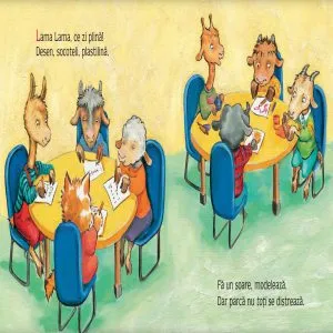 Lama lama si iedutul buclucas de Anna Dewdney