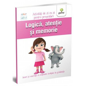 Logică, atenție și memorie, 3-4 ani. Activități de zi cu zi