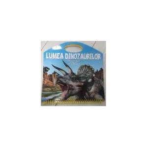 LumeaDinozaurilor - Decupează, lipește, colorează