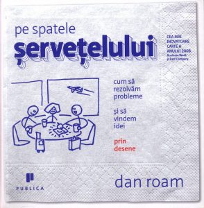Pe spatele servetelului