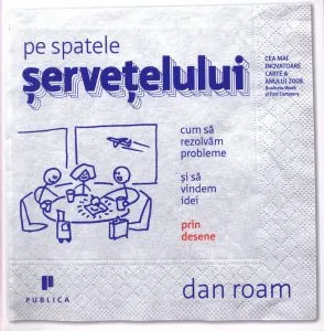 Pe spatele servetelului de Dan Roam