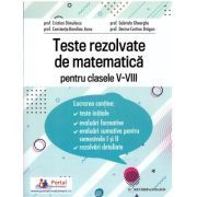 Teste rezolvate de matematica pentru clasele 5-8