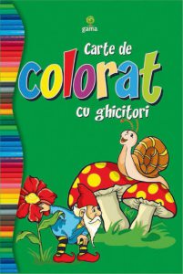 Carte de colorat cu ghicitori