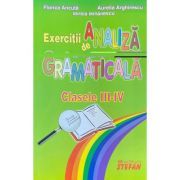 Exercitii de analiza gramaticala, clasele 3-4
